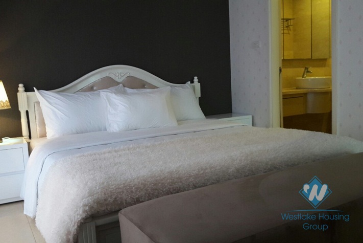 Superior lake view 2 bedrooms apartment for rent in Golden Westlake , Ba Dinh district